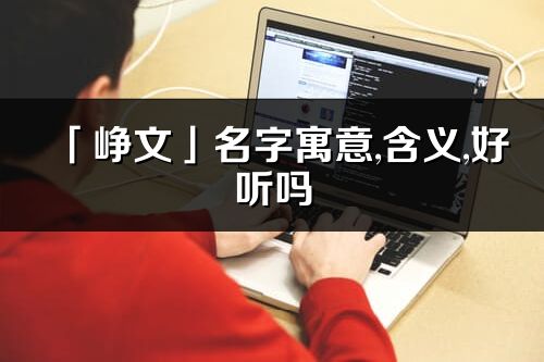 「峥文」名字寓意,含义,好听吗_峥文名字分析打分