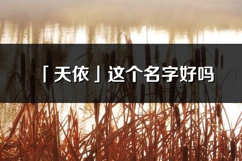 「天依」这个名字好吗_天依名字寓意,含义