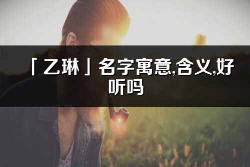 「乙琳」名字寓意,含义,好听吗_乙琳名字分析打分