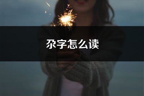 尕字怎么读_尕的读音