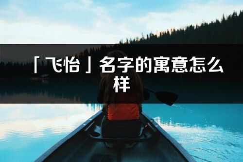 「飞怡」名字的寓意怎么样_飞怡的出处