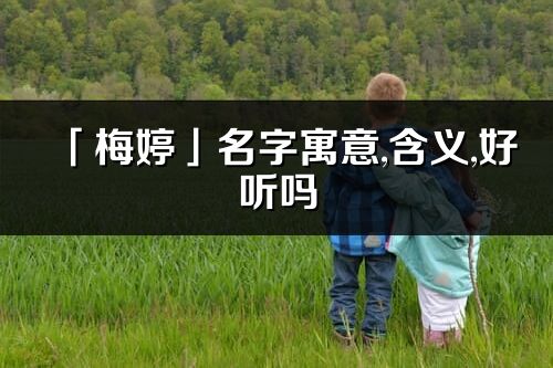 「梅婷」名字寓意,含义,好听吗_梅婷名字分析打分