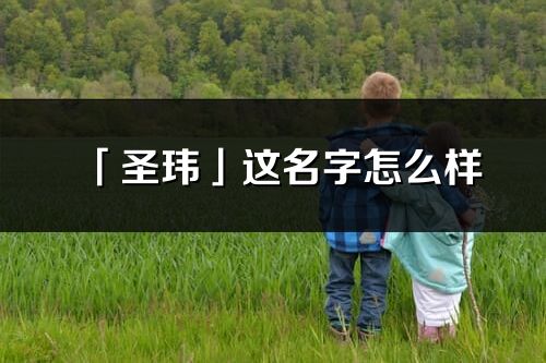 「圣玮」这名字怎么样_圣玮的名字解释