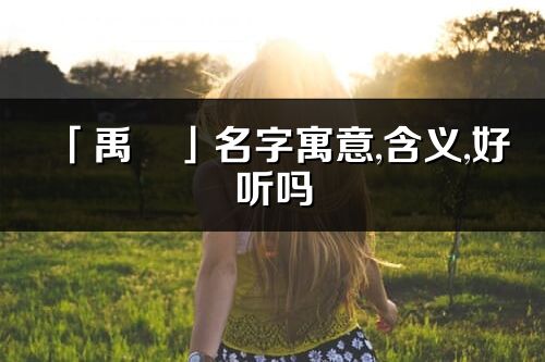 「禹玥」名字寓意,含义,好听吗_禹玥名字分析打分