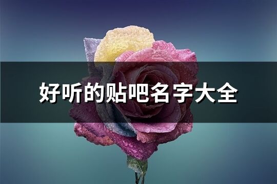 好听的贴吧名字大全(优选348个)