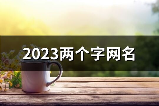 2023两个字网名(共1471个)