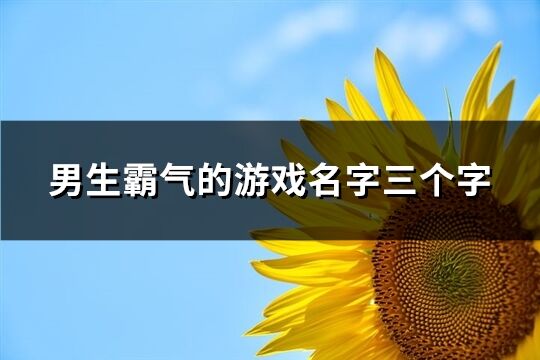 男生取名霸气名字大全 | 从政当官好的男孩名字 (男生取名霸气名字大全四字)