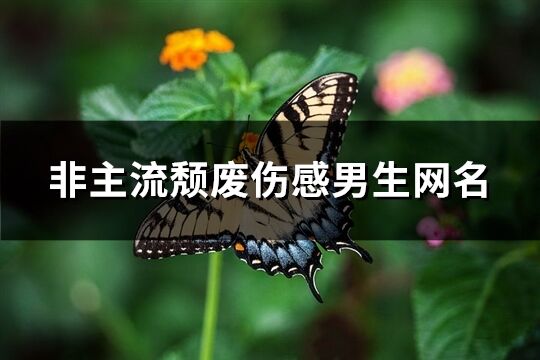 非主流颓废伤感男生网名(优选361个)