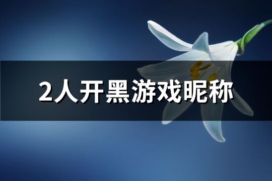 开黑是什么意思为什么叫开黑 (开黑是什么意思网络用语)