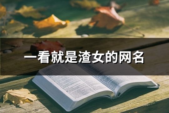 一看就是渣女的网名(116个)