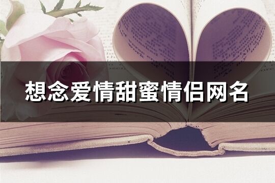 想念爱情甜蜜情侣网名(精选71个)