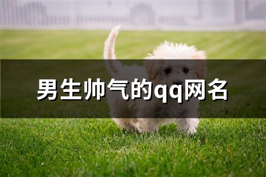 男生帅气的qq网名(114个)