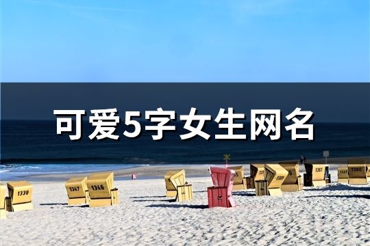 可爱5字女生网名(共65个)