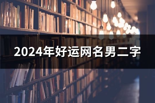 2024年好运网名男二字(173个)